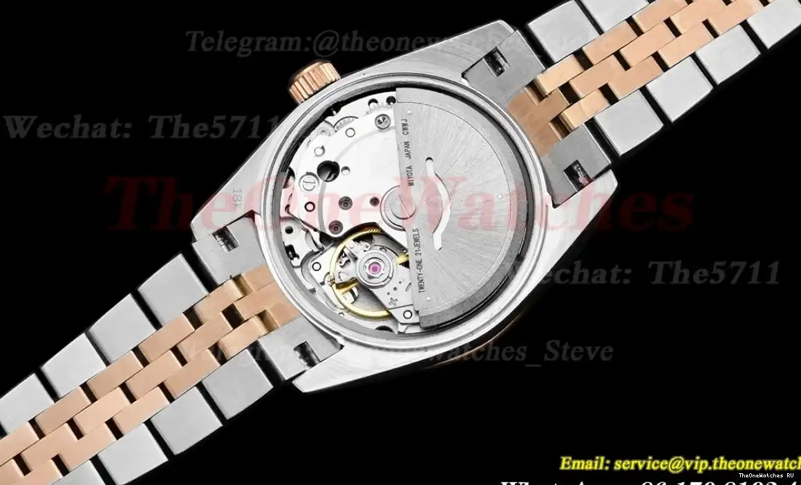 SS 28mm RG Datejust Rmn Dia Rose MY8215 GDF Gold 0420